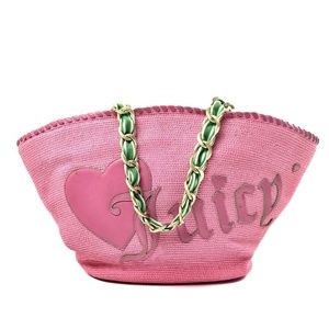 Juicy Couture 'Love P&G' Pink Heart Shopping Tote